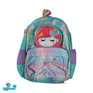 کوله پشتی سایز 28*38 وست طرح پری دریایی کد 2055