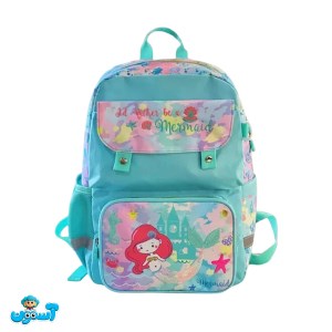 کوله پشتی 42*30 وست طرح پری دریایی کد 2065