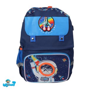 کوله پشتی 42*30 وست طرح فضانورد کد 2065