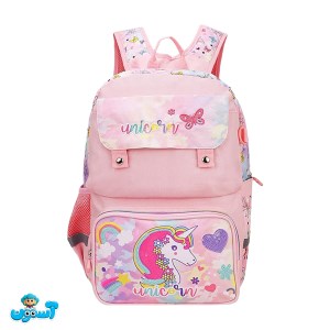 کوله پشتی 42*30 وست طرح یونی کورن کد 2065
