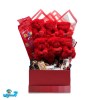باکس ولنتاین خرس قرمز (Valentine Box) کد 14