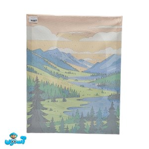 نقاشی آبرنگی بومی 50*40