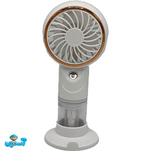 مینی فن با مه پاش فانتزی سفیدSD23