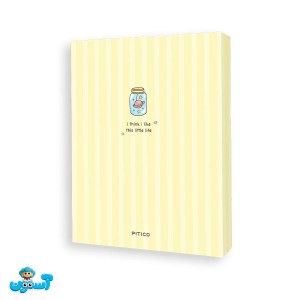 کلاسور 20 حلقه 100 برگ پیتیکو کد 610