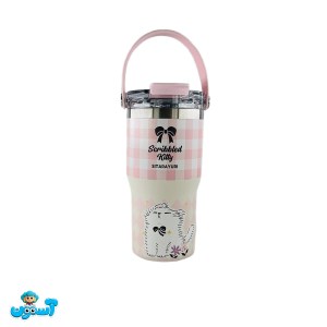 تراول ماگ 600 میل فانتزی درب اکریلیک سیتارایوری ZF-054