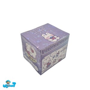 استیکر اسم رولی طرح خرگوش بنفش 2785