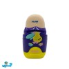 تراش پاک کن تک سوراخ طرح دار بنفش میلان 4701116