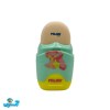 تراش پاک کن تک سوراخ طرح دار سبز میلان 4701116