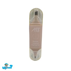 هایلایتر فانتزی دو سر زرد پاستلی 7715