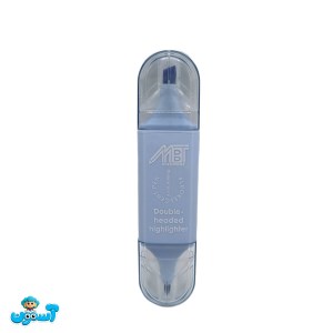 هایلایتر فانتزی دو سر آبی پاستلی 7715