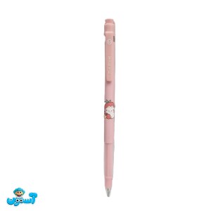 اتود فانتزی پاک کن دار طرح گربه صورتی کد 09033