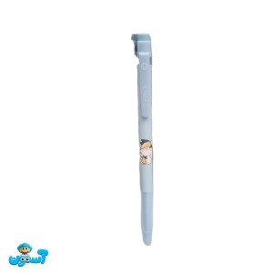 اتود فانتزی پاک کن دار طرح گربه آبی کمرنگ کد 09033