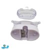 تراش طرح دونات سفید 5897