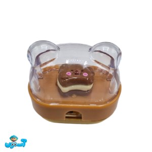 تراش طرح خرس شکلاتی 5898