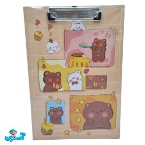 پیتیکو/تخته شاسی آ4 خرس کد 654